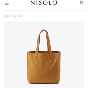 Nisolo Lori tote leather